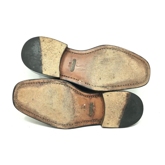 Mezlan Oxfords Shoes Size 10 Black Ostrich Claw